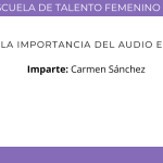 LA IMAGEN SONORA. LA IMPORTANCIA DEL AUDIO EN LA COMUNICACIÓN