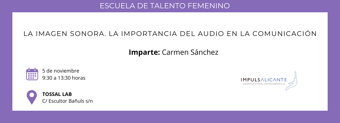 LA IMAGEN SONORA. LA IMPORTANCIA DEL AUDIO EN LA COMUNICACIÓN